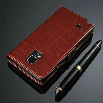 Piniginės Odos Flip Case for Samsung Galaxy Note 4 Note4 SM-N910F SM-N910P SM-N910CSM-N910G N910u N910W8 N910F N910 CN910G