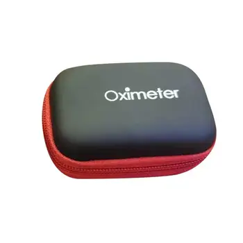 Piršto Pulse Oximeter Maišelį Oximeter Saugojimo Krepšys apsauginėje dėžėje Įrankių Krepšys EVA Oximeter Užtrauktukas Turėtojas Pagrįstą Išdėstymas