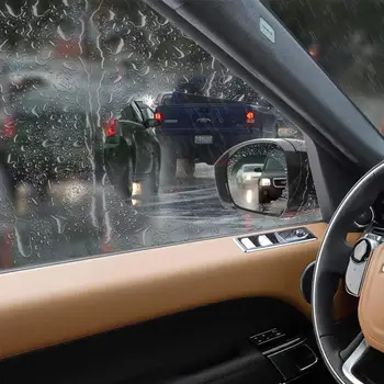 Pitrew 2vnt/Komplektas Stabdžių Rūko Automobilių Reikmenys, Automobilių galinio vaizdo Veidrodis Filmas Rainproof Aišku Automobilių Lipdukas Automobilio Langas, Veidrodis Vairavimo Saugus