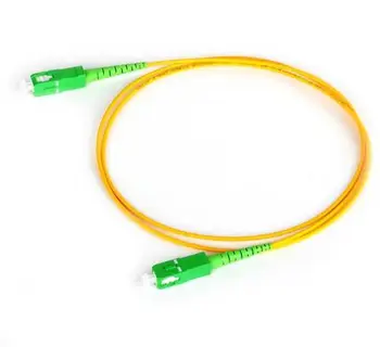 PK APC Fiber Patch Cable optinio pluošto Pleistras laidas 5m 2.0 mm PVC G657A ,1m 2m 3m 10m fiber Jumper Simplex SM FTTH Optinis Kabelis