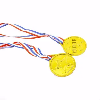 Plastikiniai Aukso Medaliai Už Prieinamą Kainą Plastikiniai Vaikų Aukso Skatinti Mokyklos Reikmenų, Lauko Žaidimai, Vaikams Žaidimai, Žaislų Apsimesti Žaisti