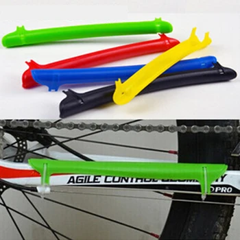 Plastikiniai dviračio grandinės apsaugos kalnų dviratį rėmo apsaugos grandinės posted grandinė priekiniai šakių apsaugos dangtelio mygtukai