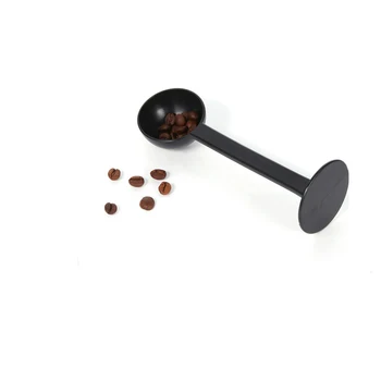 Plastikiniai Kava & Arbata Priemonės 2 1 10g Matavimo Plūkimo Scoop Kavos Suklastoti Juoda Espresso Stovėti Kavos Šaukštas