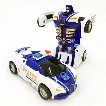 Plastikiniai Mini Transformacijos Robotas Automobilių Žaislas Berniukams Veiksmų Skaičius, Susidūrimo Transformuoti Inercinės Automobilių Transporto Deformacijos Modelis Žaislai