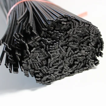 Plastiko suvirinimo strypai, elektrodai karšto oro suvirintojas ginklą auto automobilio buferio remonto įrankiai, juoda ABS PE PP PPR lazdos grindų litavimo