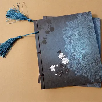 Populiarus Retro Notebook Kinų Stiliaus Kutas Derliaus Storio Kraftpopieris Dienoraštis, Užrašinė Verslo Knygos Sketchbook Leidinys Sąsiuvinis