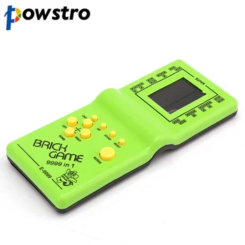 Powstro Tetris Vertus, LCD Elektroninių Žaislų Įdomus Žaidimas Plytų dėlionė Dėlionės Delninis Žaidimų Konsolės
