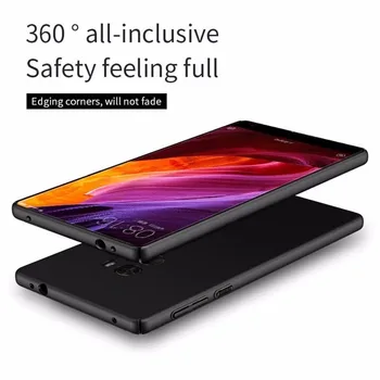 Prabanga 360 Visas Apsauga, Matinis KOMPIUTERIO Kietojo Plastiko Ultra Slim Cover Telefoną Atveju Xiaomi Mi Sumaišykite 6.4 cm/MAX 6.44 cm/MIX 2 Atvejis