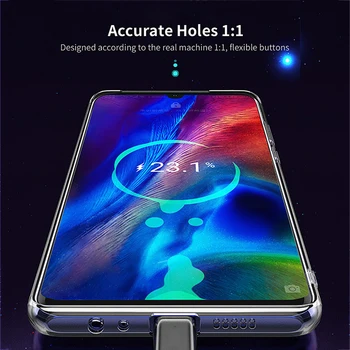 Prabanga Atveju, Huawei 30 Pro P20 Lite P Smart Plus 2019 Garbę 8x Max 8c 8s Mate 30 Lite 20 Pro Coque Funda Silikoninis Galinio Dangtelio