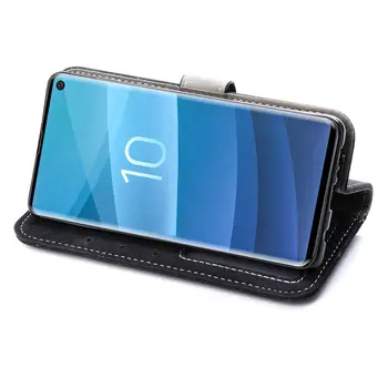 Prabanga Flip Case For Samsung Galaxy S10 Plius S10 S10e Lite S10plus Odos Piniginės Atveju Samusng S10lite S 10E Telefono Dangtelį