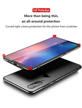Prabanga Telefono dėklas Samsung Galaxy A70 A50 Ultra Plonas, Matinis Automobilių Magnetinis Laikiklis Atveju Galaxy A40 A30 20 VNT Sunku Padengti