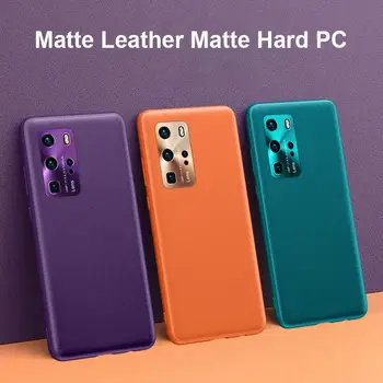 Prabangus Matinis PC Telefoną Atveju Huawei Honor 30 Pro Plus 30S Peržiūrėti 30 Pro Galinį Dangtelį Atveju, Huawei Mate 30 30 P40 Pro Coque
