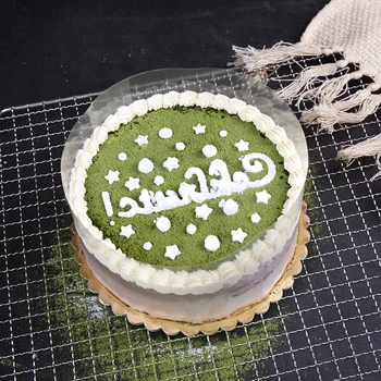 Praktinių Mousse Cake Krašto Wrap Desertas Aplinkinių Sunkiai Jungiasi Torto Kraštus PET Juostos Tortas Desertas Apykaklės 