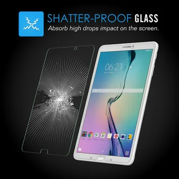 Premium Grūdintas Stiklas Screen Protector For Samsung Galaxy Tab E 9.6 colių SM-T560 SM-T561 Tablet Saugos Apsauginės Stiklo Plėvelės