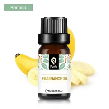 Pyrrla 10ml Bananų Arbūzas Kvepalų Aliejus Aromaterapinis Difuzorius Mandarinų, Mango Mėlynių Vaisių Serijos Aromato Eteriniai Aliejai