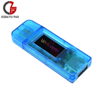 QC3.0 USB Testeris DC 4-25V Digital Voltmeter Ammeter Greitai Greita Įkrovimo Gydytojas Galios Pajėgumo Rodiklis Įtampa Srovės Matuoklis