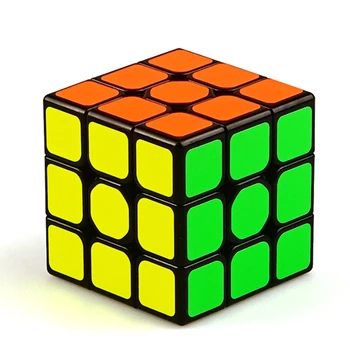 Qiyi kubo plaukti W 3x3x3 magic cube stickerless puzzle kubeliai profesinės greitis cubo magico švietimo žaislų, vaikiškų