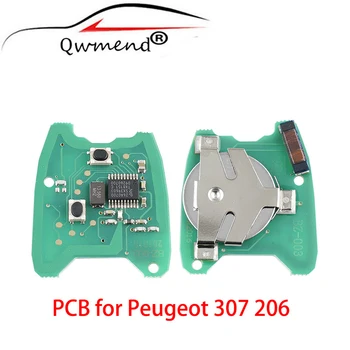 QWMEND Automobilio Nuotolinio Klavišą Elektroninių Valdybos Plokštė Peugeot 307 Protingas Automobilis Klavišą PCB už Citroen C2 C3 Pluriel