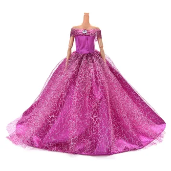 Rankų Darbo Vestuvių Princesė Suknelė Elegantiškas Drabužius Suknelė Lėlės Suknelės 7 Spalvų Aukštos Kokybės