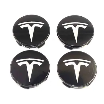 Rato Dangtelis 4pcs 3 Spalva Nerūdijančio Plieno Varantys Center Caps Stebulės Dangtelis Emblema 20 Vnt Varantys Rankena Veržlė Apima Tesla Model X 3 S