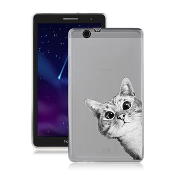 Raštuotas Atveju, Huawei Mediapad T3 7 3G BG2-U01 Tablet atveju T3 3G 7,0 colių Minkštos TPU Atveju Galinį Dangtelį