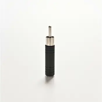 RCA Male Plug į 1/8 3.5 mm Female Jack Audio Adapteris Keitiklis Jungtis Mono Jack Lizdas Phono Kištuko Adapterio 1pc