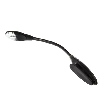 Reguliuojamas Įrašą Mini Nešiojamieji LED Knygų Skaitymo Šviesos Lempa Lanksti USB Naujovė Šviesos Nešiojamojo KOMPIUTERIO Muzikos Stovas Šviesos Lempos