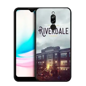 Riverdale Pietų Pusėje Žalčių už Xiaomi Redmi 10X 5G 4G 9 9A 9C 8 8A 7, 7A K20 Pro S2 6A 6 Pro 4X Ryškiai Juoda Telefono dėklas