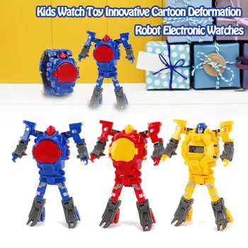 Robotas Transformacijos Laikrodis Žaislas Kūrybos Elektroninių Deformuoti Robotas Žiūrėti Berniukas Vaikams Deformuojasi Robotai Sporto Žiūrėti Žaislas