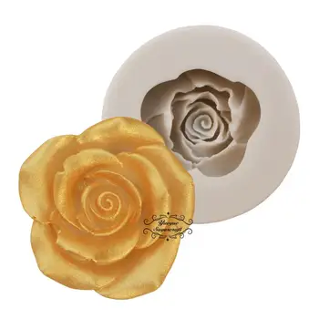 Rožių Gėlių silikono formos tortas dekoravimo priemonės confeitaria moldes silikono minkštus saldainius, šokolado muilas žvakė torto formą kepimo