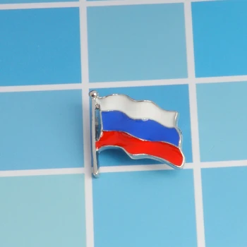 Rusija Nacionalinės Vėliavos Metalo Atvartas Ženklelis Pin Kūrybos Dovanos
