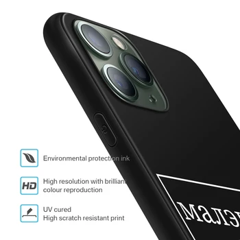 Rusijos Citata Šūkis Telefono dėklas Skirtas iPhone 11 12 Pro X XS XR Max 5S SE 6S 7 8 Plius 11Pro Minkštos TPU Mados Raidžių Galinį Dangtelį