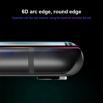 RZP 6D Lenktas Grūdintas Stiklas iPhone XS 11 Pro Max Screen Protector Apie 