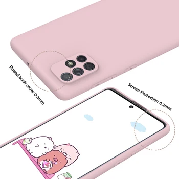 Saldainiai spalvos silikoninis telefono dėklas yra už huawei P40 30 p20 lite pro p40 lite E p smart plus z. 2019 m. 2020 m matinis minkštos tpu galinį dangtelį