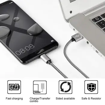 Samsung C Tipo Baterija USB-C Tipo C Įkroviklio Galaxy S8 S9 Plus Pastaba 8 S 8 9 C5, C7, C9 Mokestis USB Kabelis C