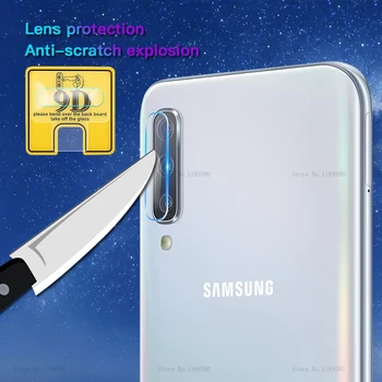 Samsung Galaxy A50 A30 A40 A70 A20 A60 A10 9D Fotoaparato Objektyvą Screen Protector Kino S10 Plius S10e 50 30 70 Galinio Objektyvo Filmas