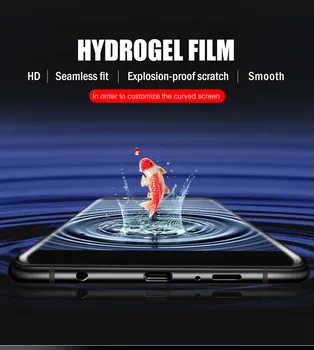 Samsung Galaxy J7 Neo Pilnas draudimas Screen Protector Hidrogelio Plėvelės Samsung Galaxy J7 Neo Apsauginės Plėvelės J701f Ne Stiklo
