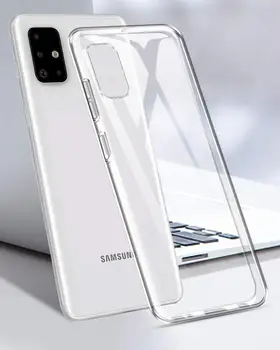 Samsung Galaxy S20 Ultra Plus Atveju Minkštos TPU Aišku, Padengti Rubisafe Galaxy A51 A71 A51 A10 A30 A70 A7 A8 2018 S10 e Lite S8 S9