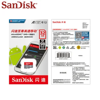 SanDisk Atminties Kortelė Ultra 32GB 64GB SDHC Class 10 A1 UHS-I 