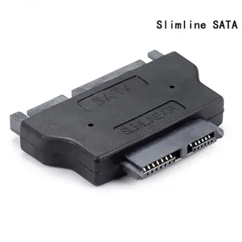 SATA Adapteris Serial ATA 7+15 22pin Vyrų Slim 7+6 13pin Moterų Adapteris, Skirtas Desktop Laptop HDD, CD-ROM Kietasis Diskas