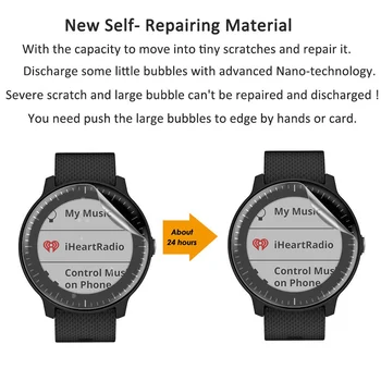 Screen Protector, Garmin Vivoactive 4S Minkštas Hidrogelio Apsauginės Plėvelės Garmin Vivoactive 4S Smart Watch (Ne Stiklo