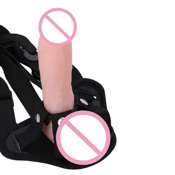 Sekso žaislai Moterims, Lesbiečių, Gėjų, Nešiojami Dirželis Ant Dildo Diržas Reguliuojamas Diržas Dirželis Ant Kelnes Massager Erotika