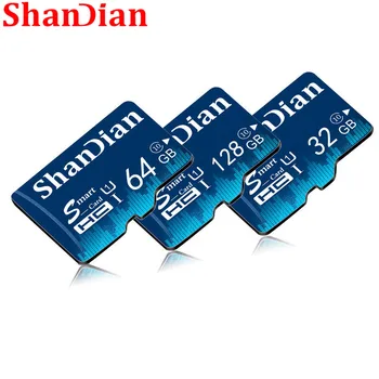 ShanDian naujas Smart sd card 32GB 64GB 128GB class10 Smartsd TF kortelė 16GB 8GB TF Atminties kortelės Išorinį diską Išmaniųjų Telefonų Kameros
