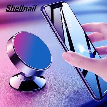 SHELLNAIL Magnetinio Automobilinis Telefono Laikiklis Stovėti iphone Samsung Universalus Automobilio prietaisų Skydelio laikiklio pagrindą Mobiliojo Telefono Stovas Magnetas GPS Laikiklis