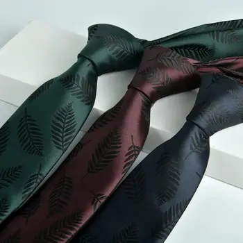 SHENNAIWEI 7cm vyrų kaklaraištis dovanos žakardo Dryžuotas necktie Vestuvių dovana vaikinui, vyrai