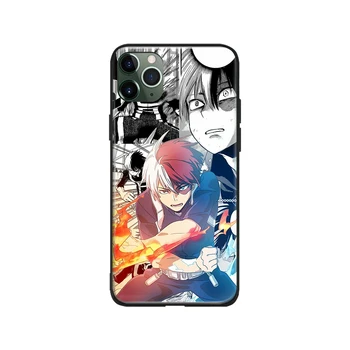 Shoto Todoroki Mano Herojus akademinės bendruomenės anime iPhone 6 6s 7 8 Plus X XR XS 11 12 mini Pro Max minkštas silikoninis Telefono dėklas padengti shell