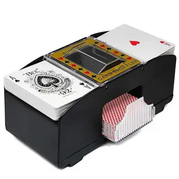 Shuffling Mašina Stalo Žaidimas Pokerio Kortos Mediniai Elektros Automatinė Maišyklė Puikus Tiltas Ar Pokerio Kortos