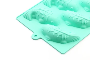 Silikono 3D Tortas Pelėsių Šokolado Želė desertas Žuvų pelėsių Kepimo Įrankiais, Dekoravimo Slapukas Bakeware Pelėsių ledo 