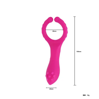 Silikono G spot Skatinti Vibratorius Sekso Dildo Žiedas Masažas Suaugusiųjų Sekso Žaislai Vyras Kulminacija Nedelsiant Makšties Dilator Poroms Moterims