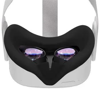 Silikono Paviršius Padengti Oculus Quest 2 VR Kovos su Prakaito Kelią Šviesos Nutekėjimo Skalbti Akių Trinkelėmis Bžūp Premium Apsaugos Priedai